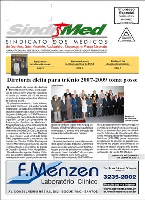 2007,sindicato, médicos, nova diretoria, eleição