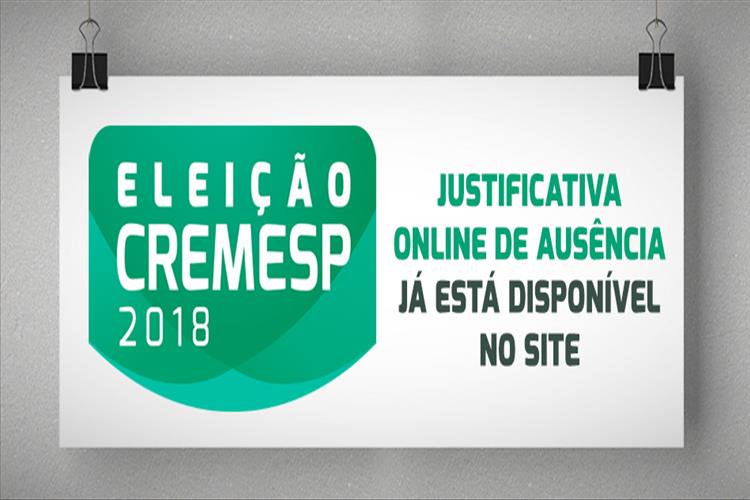 Médico que não votou deve justificar ausência no pleito até 9 de outubro de 2018