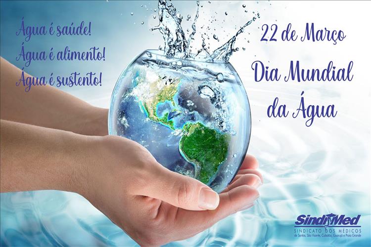 Hoje é o Dia Mundial da Água!